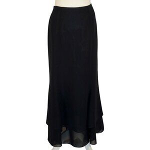 Adrianna Papell Size 6 Woman Skirt Elegant Design Black Evening Essentials High-